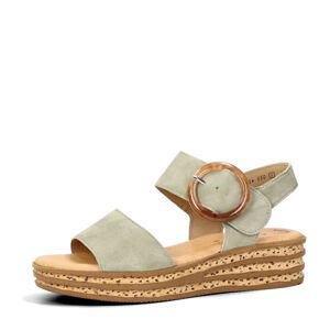 Gabor dámské komfortní sandály - zelené - 37