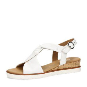 Gabor dámské komfortní sandály - bílé - 40