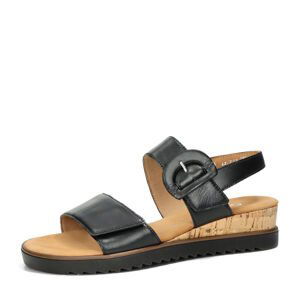 Gabor dámské komfortní sandály - černé - 37