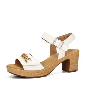Gabor dámské komfortní sandály - bílé - 37.5