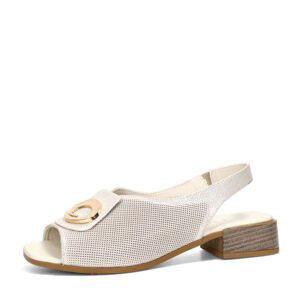 ETIMEĒ dámské stylové sandály - stříbrné - 36