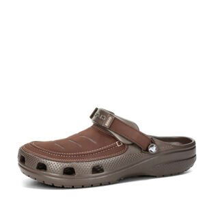 Crocs pánské komfortní žabky - hnědé - 39.5