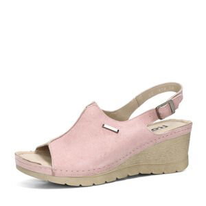 Robel dámské komfortní sandály - růžové - 38