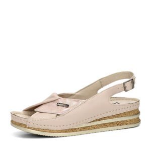 Robel dámské komfortní sandály - světle růžové - 36