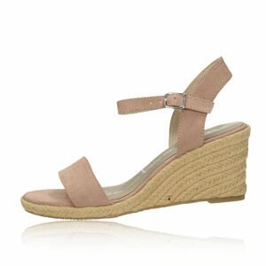 Tamaris dámské pohodlné sandály - růžové - 38