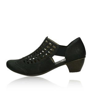 Rieker dámské pohodlné sandály - černé - 36
