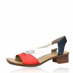 Rieker dámské stylové sandály - vícebarevné - 37