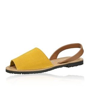 Tamaris dámské komfortní sandály - žluté - 38