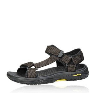 Skechers pánské komfortní sandály - tmavohnědé - 44
