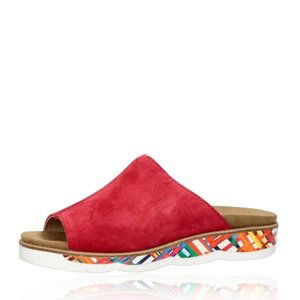 Robel dámské komfortní pantofle - červené - 36