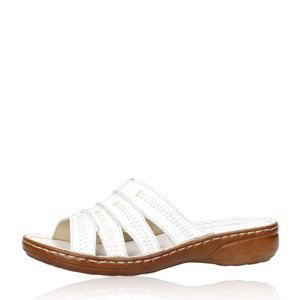 Tamaris dámské kožené pantofle - bílé - 36