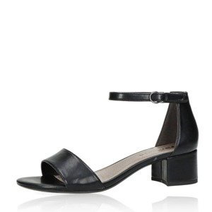 Tamaris dámské stylové sandály na suchý zip - černé - 37