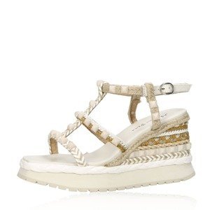 Alma en Pena dámské módní sandály - bílé - 35