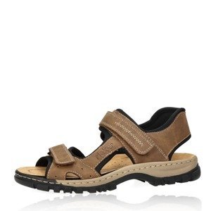 Rieker pánské komfortní sandály - hnědé - 41