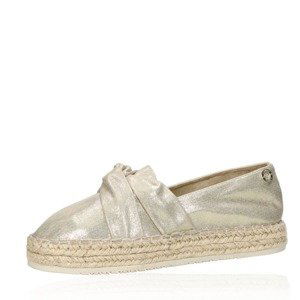 S.Oliver dámské stylové espadrilky - zlaté - 37