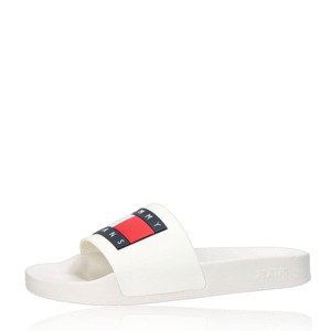 Tommy Hilfiger dámské klasické pantofle s logem - bílé - 38