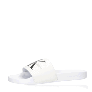 Calvin Klein dámské klasické pantofle s logem - bílé - 36