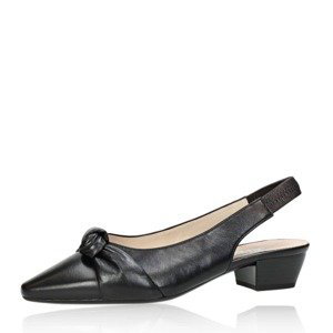 Gabor dámské kožené sandály - černé - 37