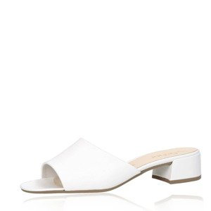 Gabor dámské módní pantofle - bílé - 37