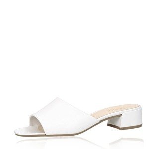 Gabor dámské módní pantofle - bílé - 38.5