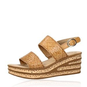 Gabor dámské stylové sandály - hnědé - 37