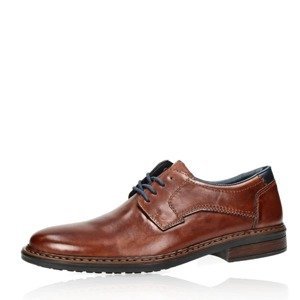 Rieker pánské kožené společenské boty - hnědé - 40