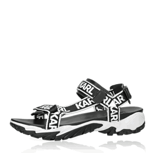 Karl Lagerfeld pánské kožené sandály - černé - 41