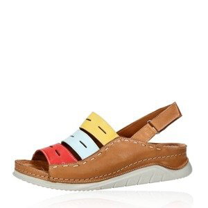 Robel dámské kožené sandály - vícebarevné - 36