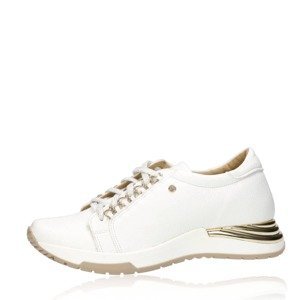 Olivia shoes dámské kožené tenisky - bílé - 37