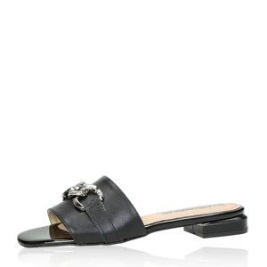 Olivia shoes dámské módní pantofle - černé - 38