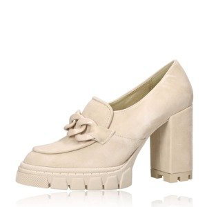 Olivia shoes dámské módní polobotky - béžové - 36