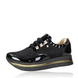 Olivia shoes dámské stylové tenisky - černé - 37