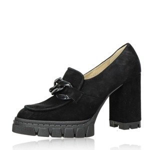 Olivia shoes dámské módní polobotky - černé - 37