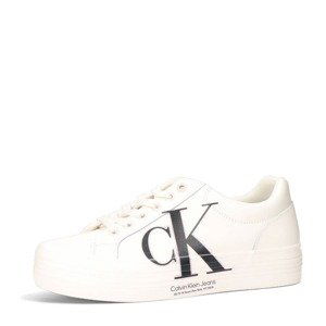 Calvin Klein dámské kožené tenisky - bílé - 36
