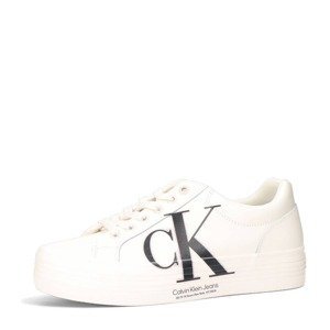 Calvin Klein dámské kožené tenisky - bílé - 37