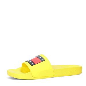 Tommy Hilfiger pánské stylové pantofle - žluté - 40