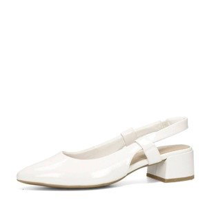 Marco Tozzi dámské komfortní sandály - bílé - 39