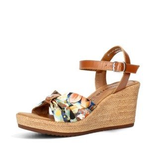 Tamaris dámské stylové sandály - hnědé - 41