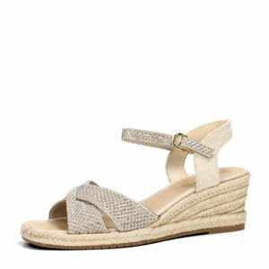 Tamaris dámské stylové sandály - zlaté - 41