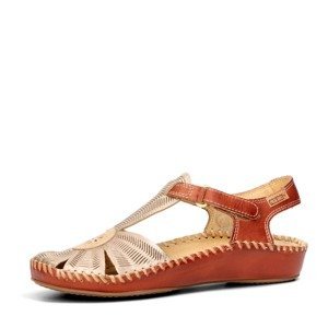 Pikolinos dámské kožené sandály - bronzové - 37