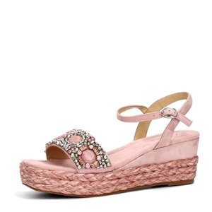 Alma en Pena dámské elegantní sandály - růžové - 36