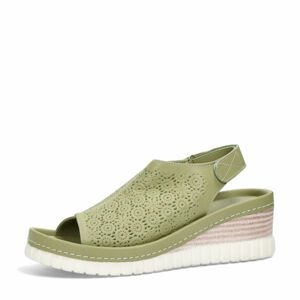 ETIMEĒ dámské komfortní sandály - zelené - 37
