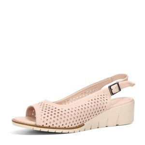 Robel dámské každodenní sandály - světle růžové - 40