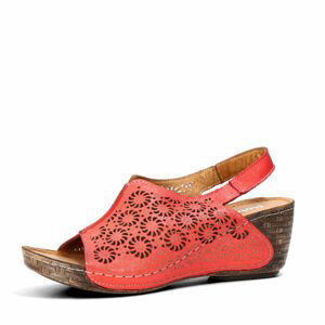 Robel dámské komfortní sandály - červené - 37