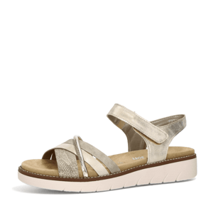 Remonte dámské komfortní sandály - zlaté - 37