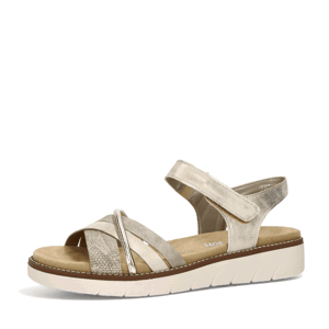 Remonte dámské komfortní sandály - zlaté - 41