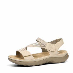 Rieker dámské komfortní sandály - béžové - 40