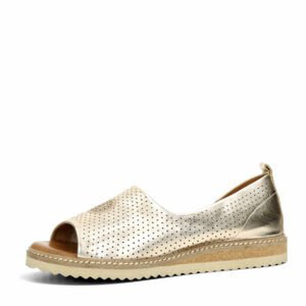 Artiker dámské stylové sandály - zlaté - 37