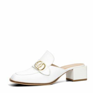 ETIMEĒ dámské módní pantofle - bílé - 38