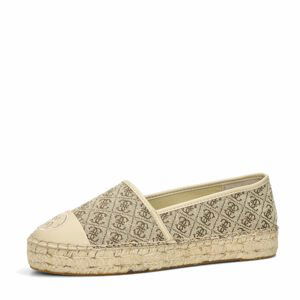 Guess dámské módní espadrilky - béžovo hnedé - 36